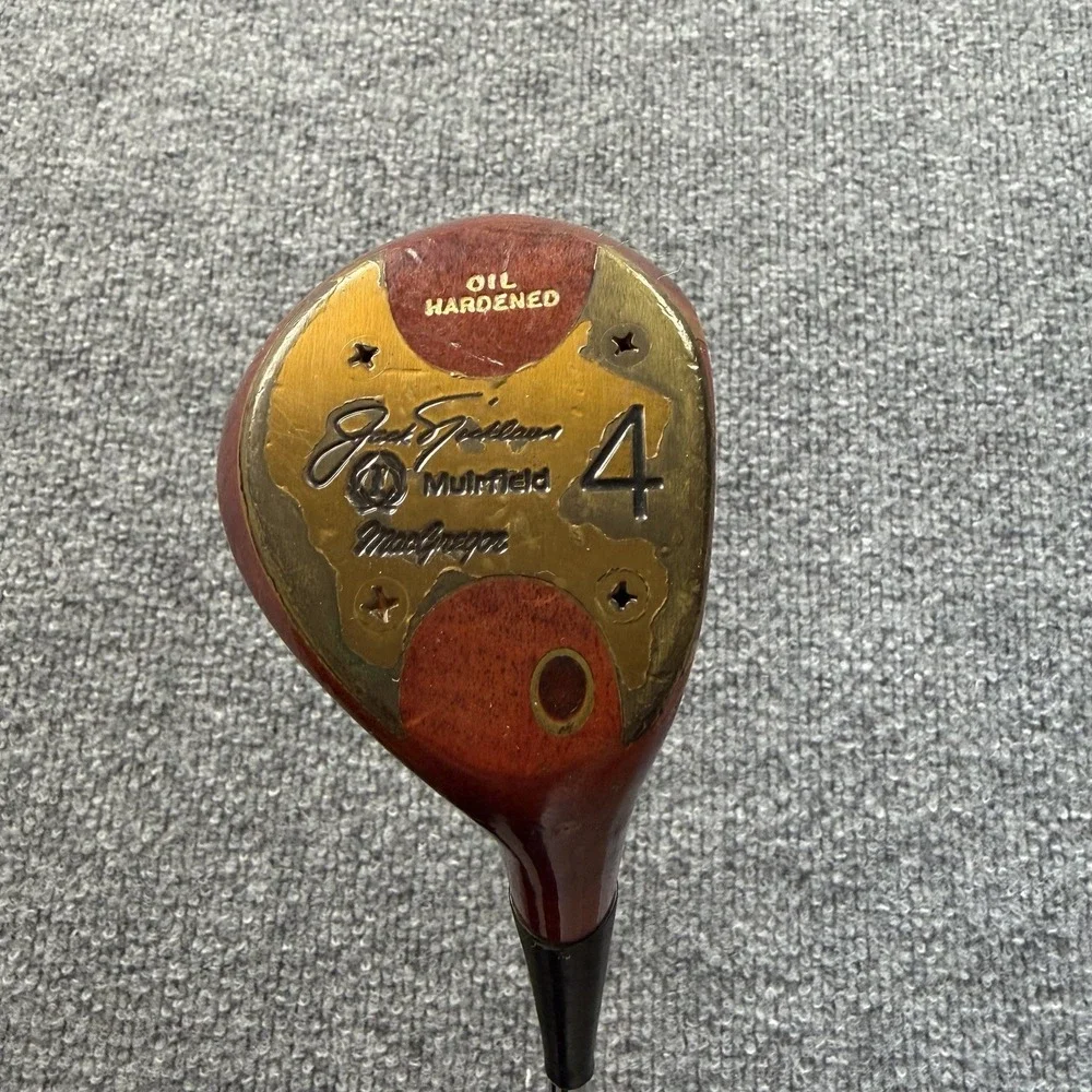 MacGregor Jack Nicklaus‎ Muirfield Persimmon Woods Set 3-4-5 | Oil Hardened | RH
